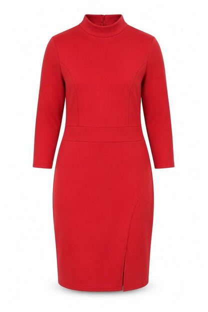 Saint Maine Women's Red Size 10 Bodycon Knee Length Dress