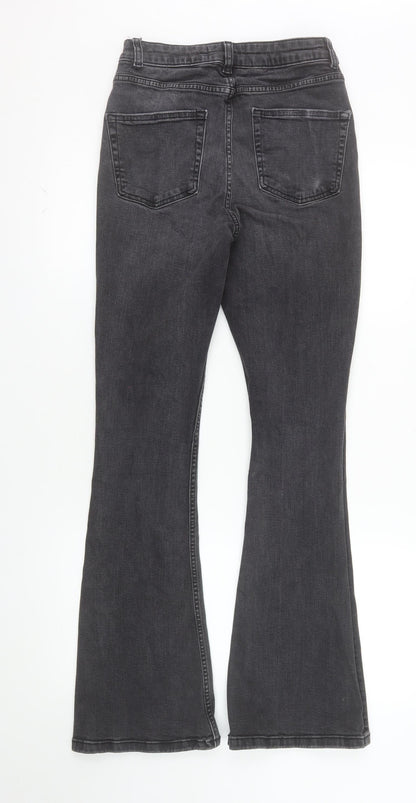 Primark Women Black Bootcut Jeans Size 8 Regular Fit Denim Co