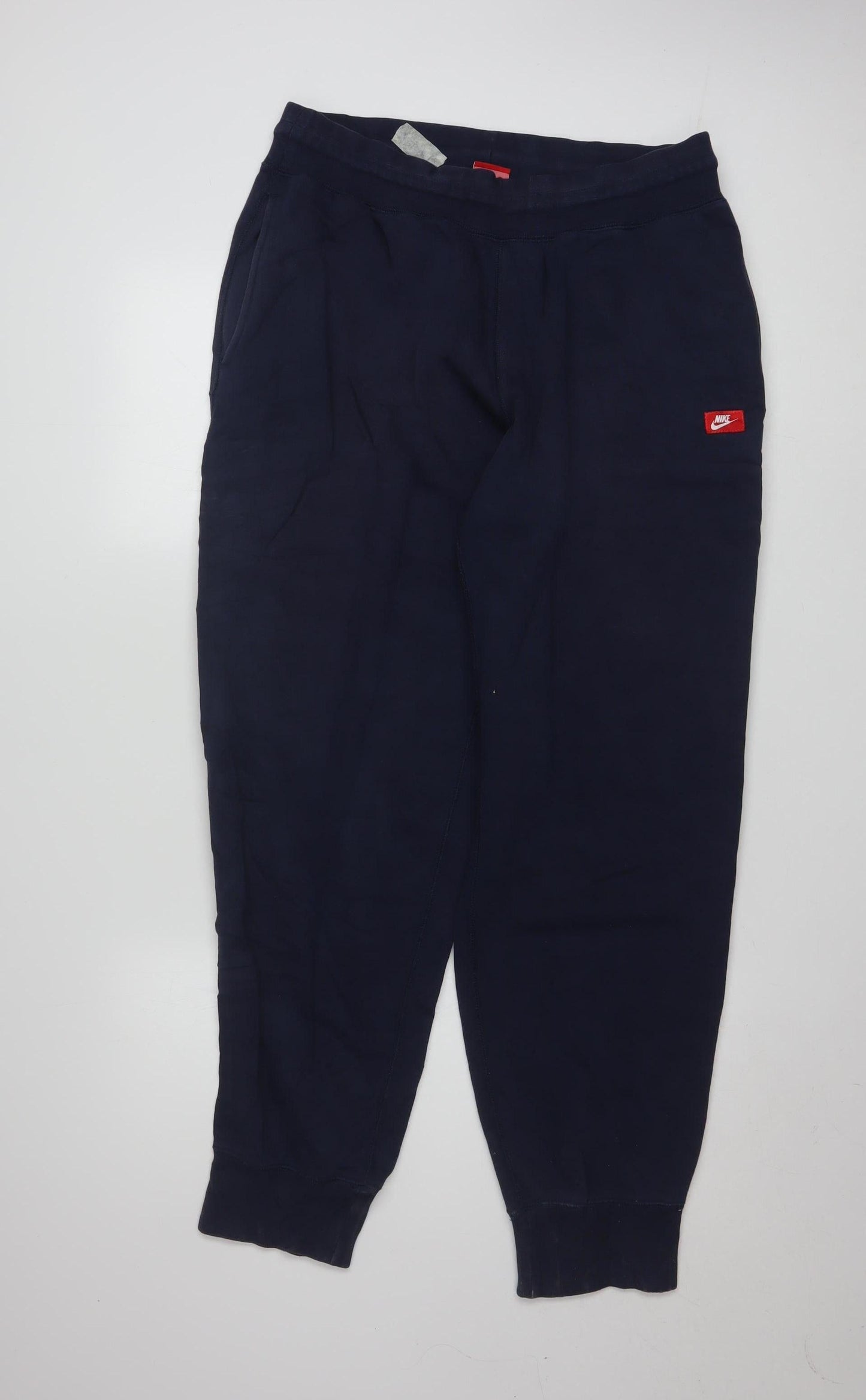 Nike Men's Navy Blue XL Jogger Sweatpants Elastic Waist Pockets