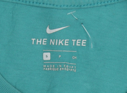 Nike Men's Green FCB Barcelona Graphic T-Shirt Size S