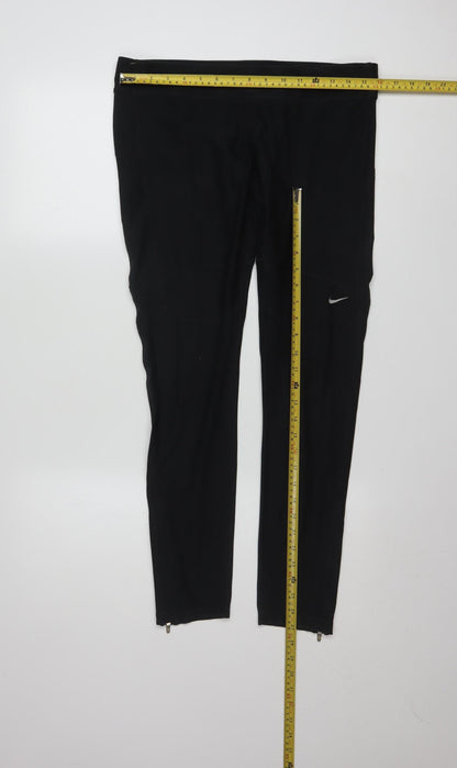 Nike Womens Black Dri-FIT XL Leggings Running Trousers