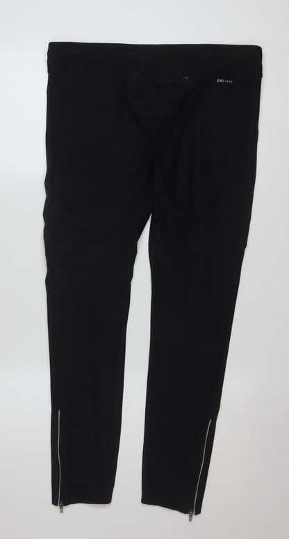 Nike Womens Black Dri-FIT XL Leggings Running Trousers