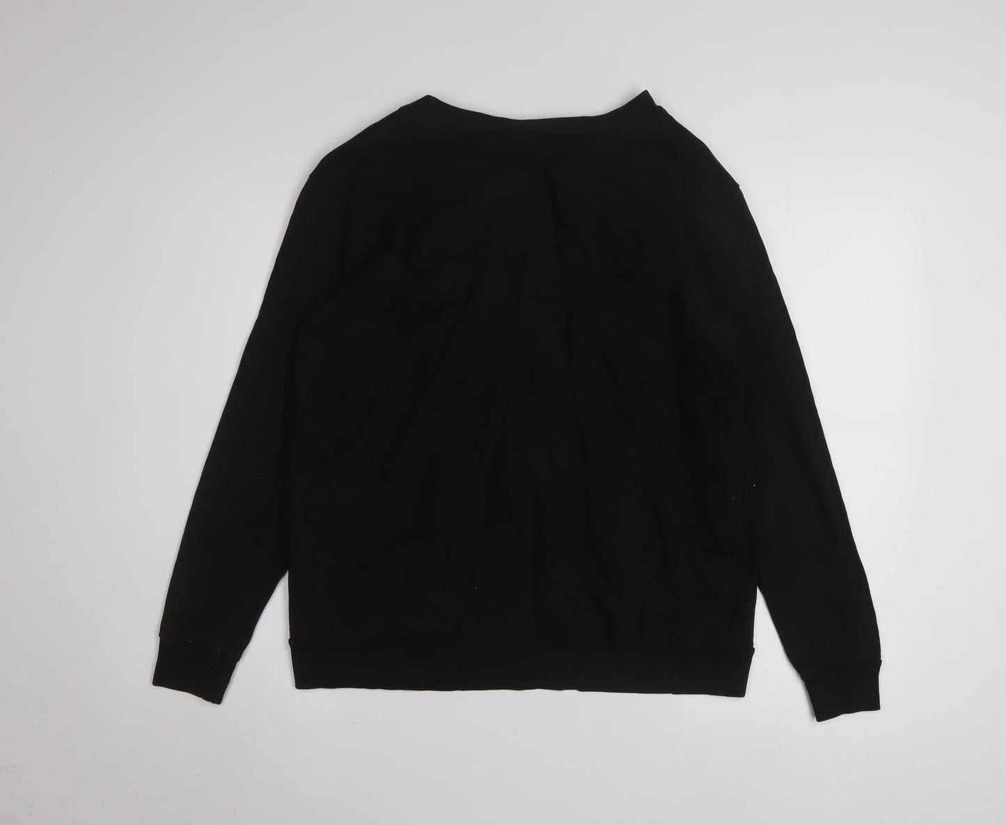 Calvin Klein Jeans Men's Black Logo Pullover Sweatshirt Size S
