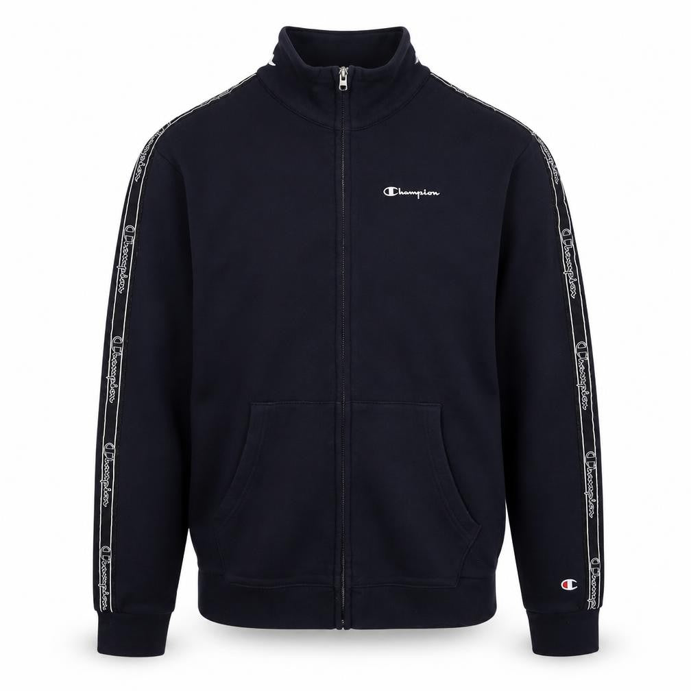 Champion Teens Black X-Large Track Jacket 60 Cotton 40 Polyester
