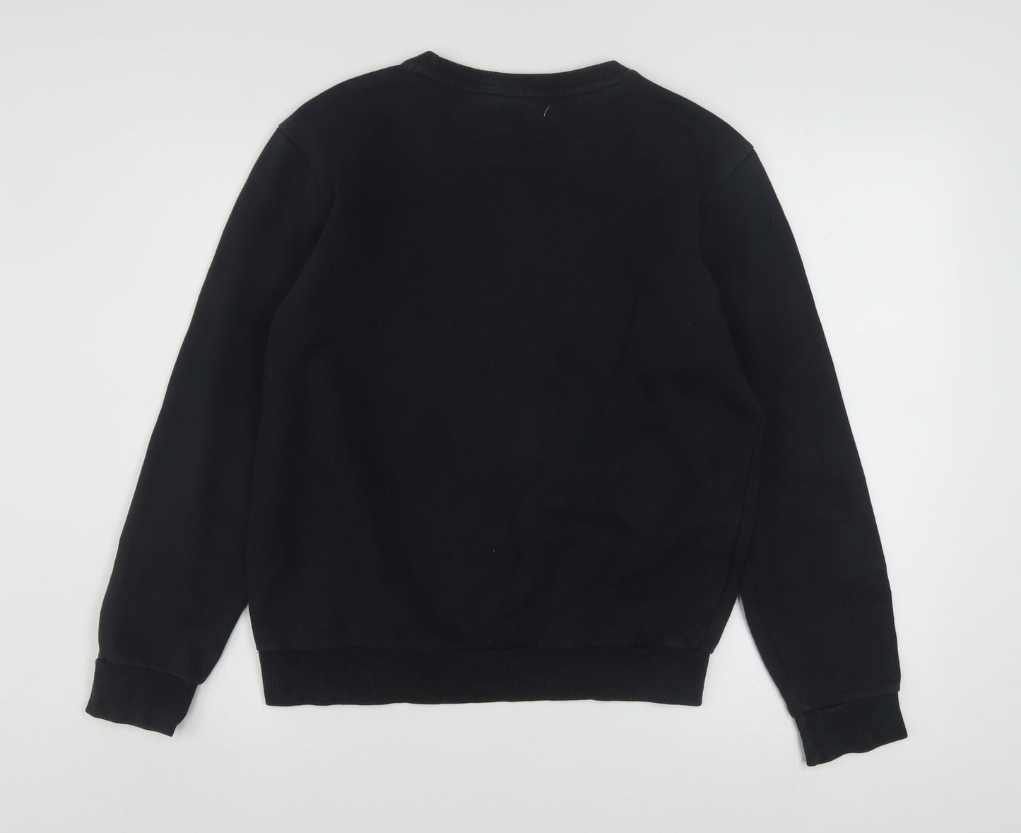 Puma Men's Black XS Pullover Crew Neck Graphic Sweatshirt