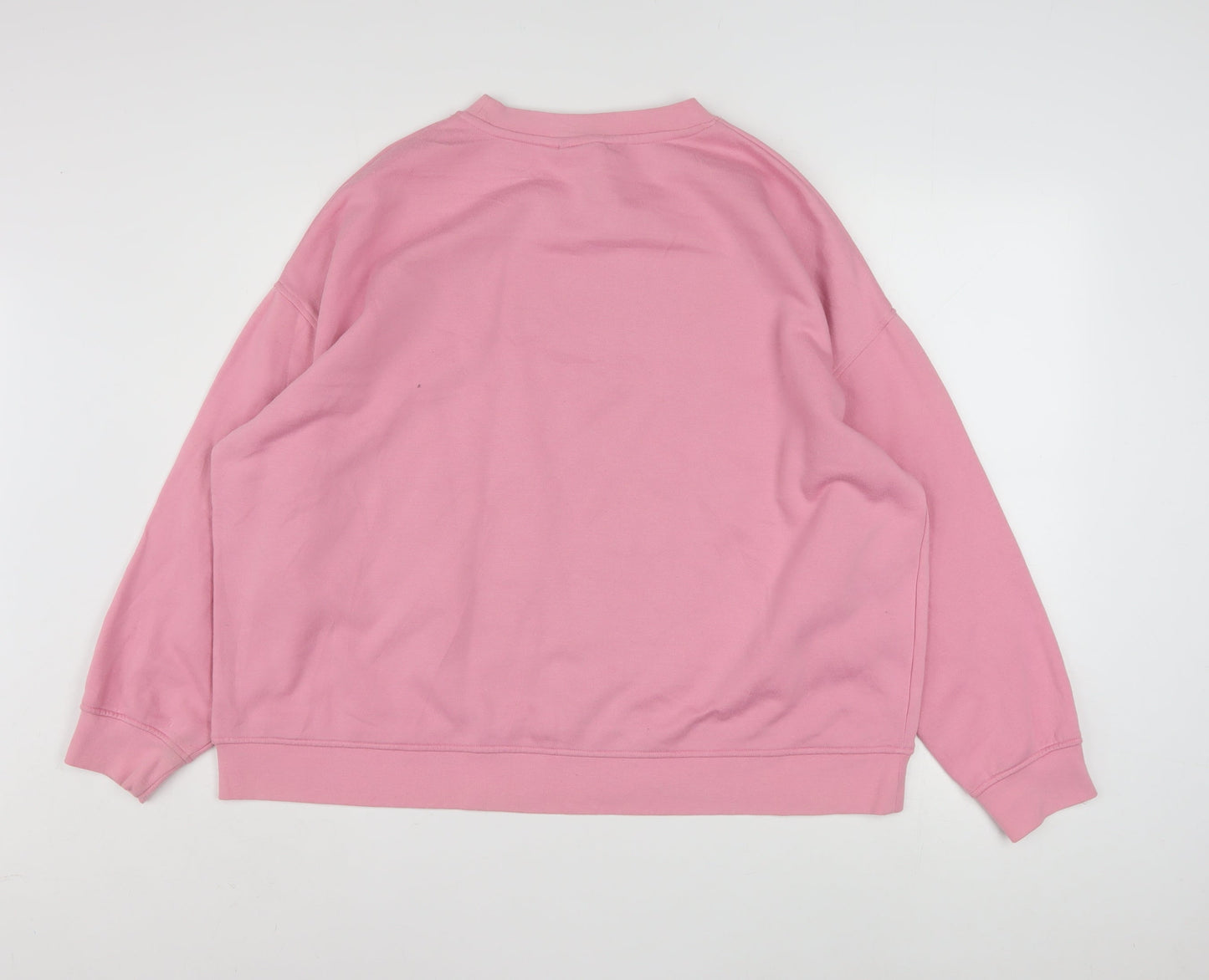 Disney Women’s Pink Minnie Mouse XL Pullover Sweatshirt