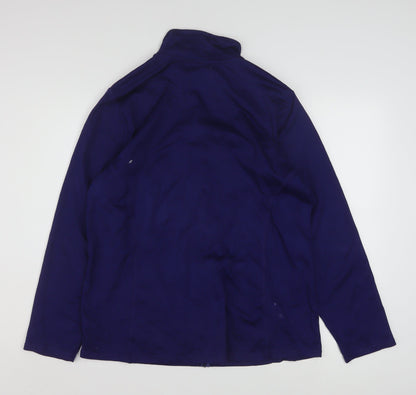 Champion Men Blue XL Track Jacket Full Zip Lightweight Activewear