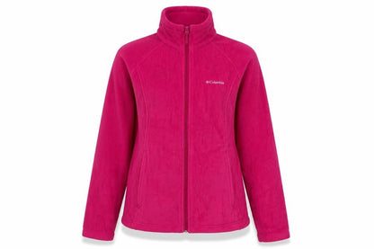 Columbia Women's Pink Fleece Full Zip Active Jacket Size M