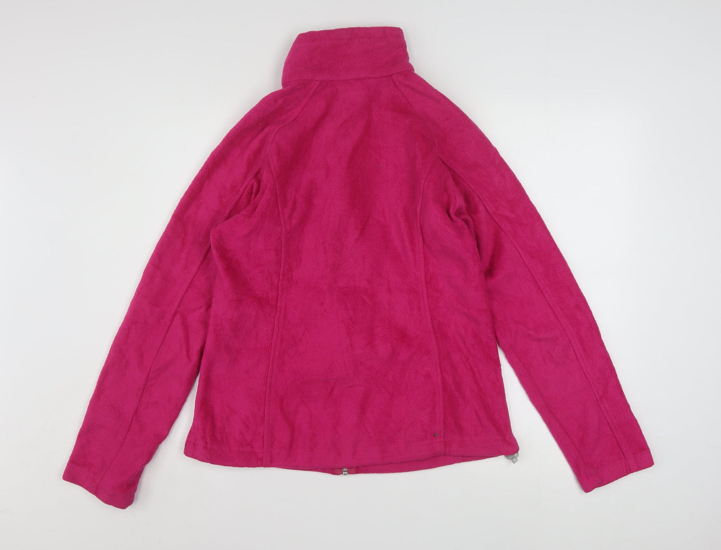 Columbia Women's Pink Fleece Full Zip Active Jacket Size M