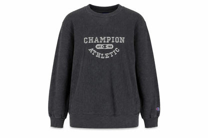 Champion Women's Grey Athletic Pullover Sweatshirt M 10/12 Cotton Blend