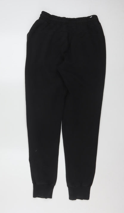 Puma Men’s Black Jogger Sweatpants Size S Regular Fit Activewear