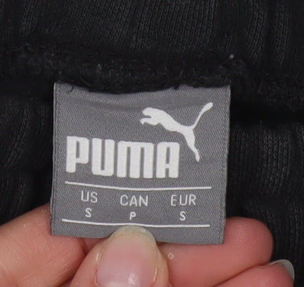 Puma Men’s Black Jogger Sweatpants Size S Regular Fit Activewear
