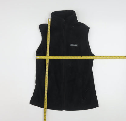 Columbia Womens Black Fleece Bodywarmer Waistcoat Size S