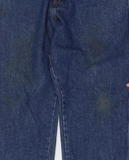Wrangler FR Riggs Workwear Men’s Blue 34x30 Straight Flame Resistant Jeans