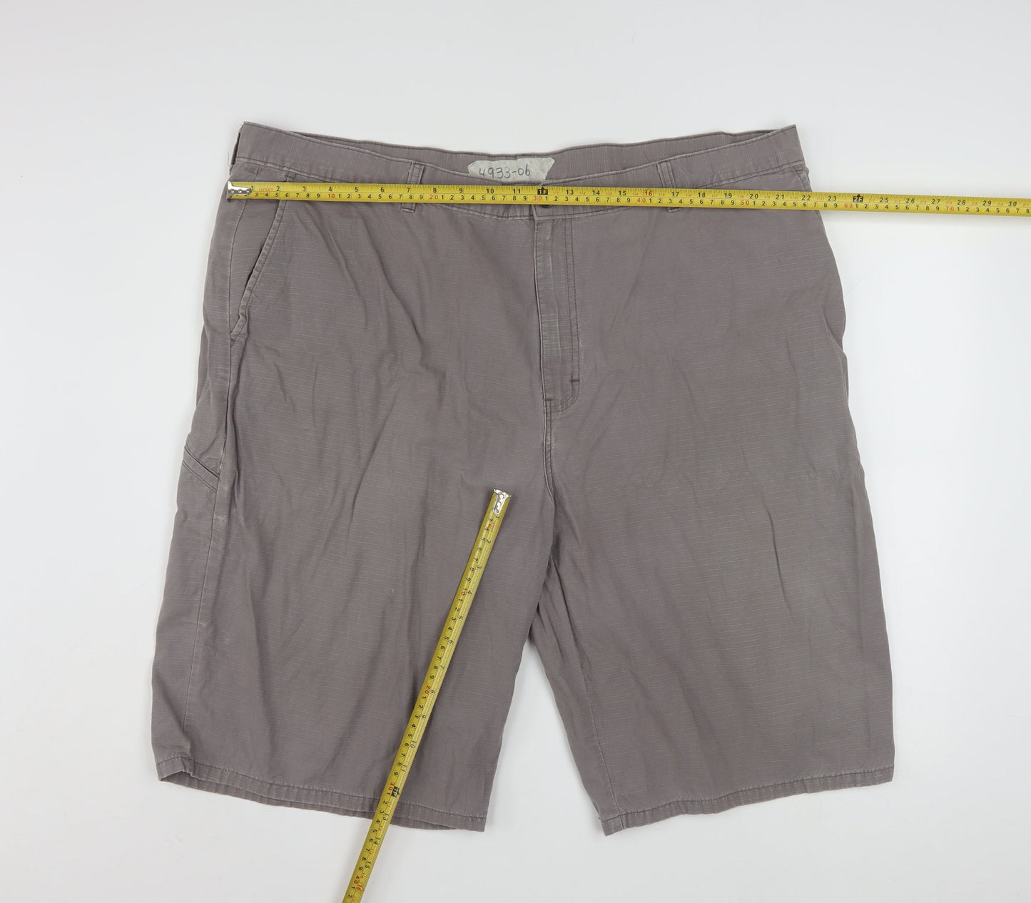 Dickies Men’s Grey Cargo Shorts Size 44 Cotton Workwear Style