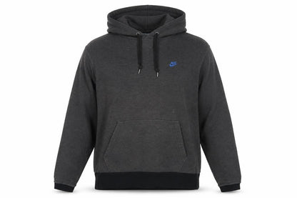 Nike Men's Grey Pullover Hoodie L Regular Fit Sportswear
