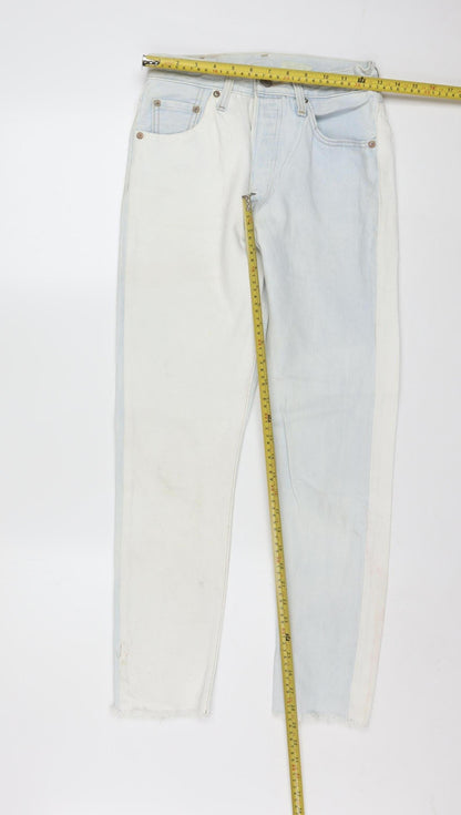 Levi's Women's Blue Light Denim 501S High Rise Straight Jeans Size 6