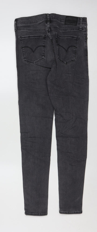 Levi's Women Grey 720 High Rise Super Skinny Jeans Size 28