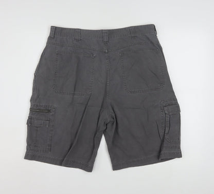 WRG Jeans Co Men’s Grey Cargo Shorts Size 36 Cotton Casual