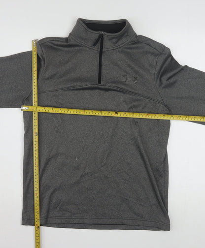 Under Armour Men’s Grey 1/2 Zip ColdGear Pullover Sweatshirt Size S