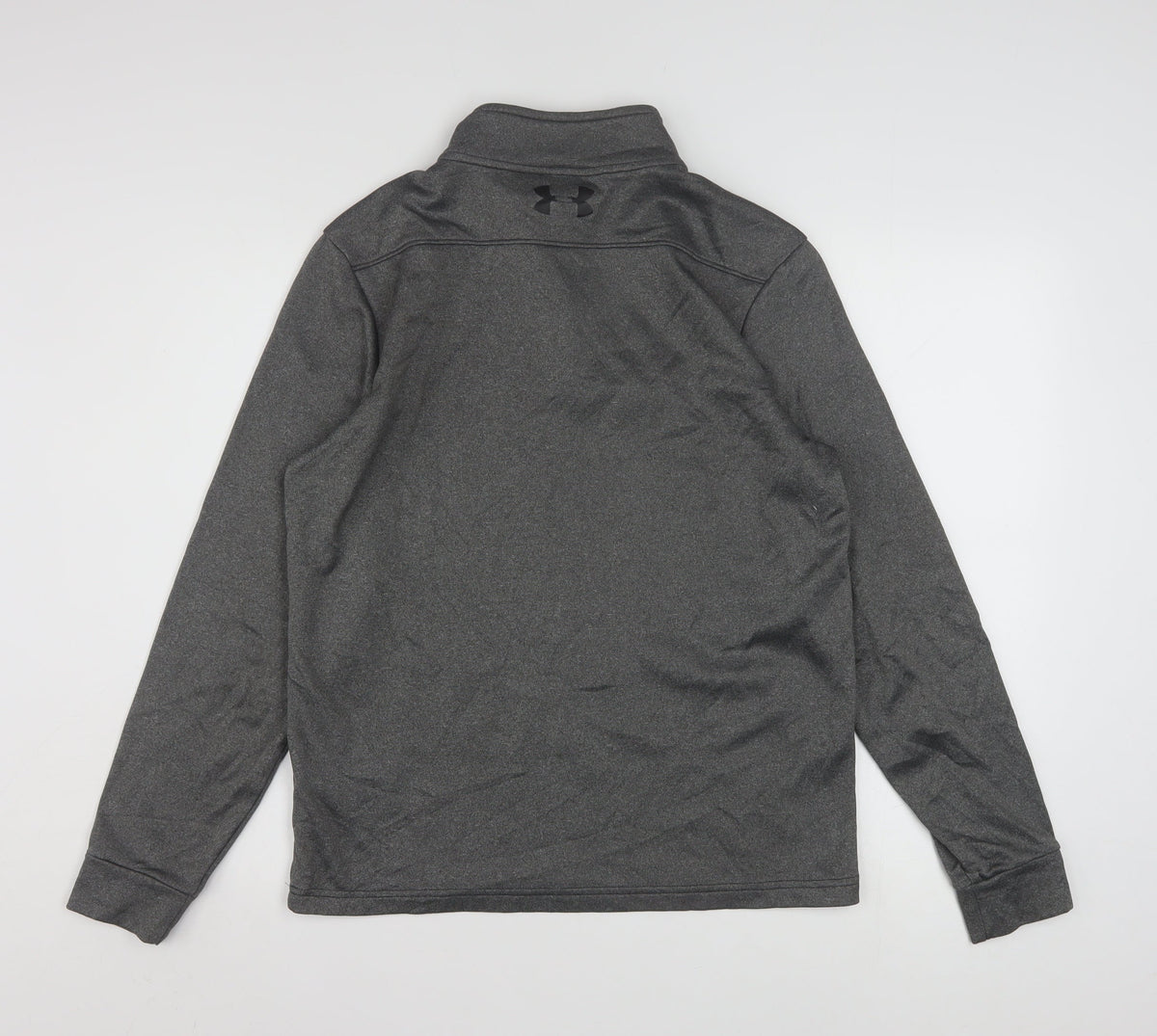 Under Armour Men’s Grey 1/2 Zip ColdGear Pullover Sweatshirt Size S
