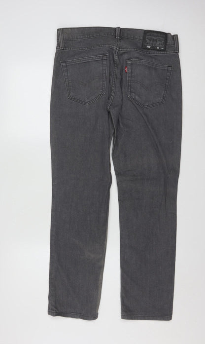 Levi's Men's Grey 511 Slim Straight Denim Jeans 33x30