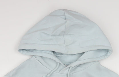 Adidas Men’s Blue Pullover Hoodie Size M Regular Fit