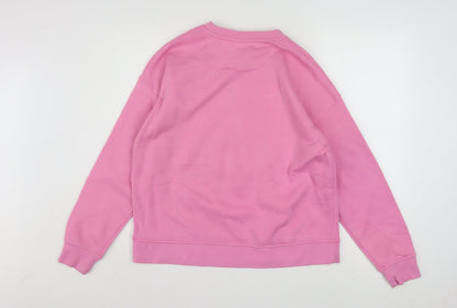 Disney Womens Pink Lizzie McGuire Graphic Pullover Sweatshirt Size S