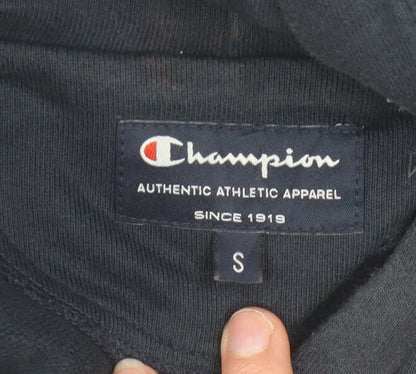 Champion Women's Black Pullover Hoodie Size S Cotton Blend