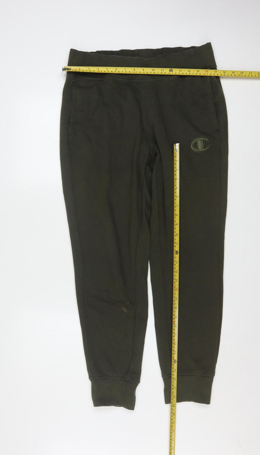 Champion Men's Green Jogger Sweatpants Size M Regular Fit