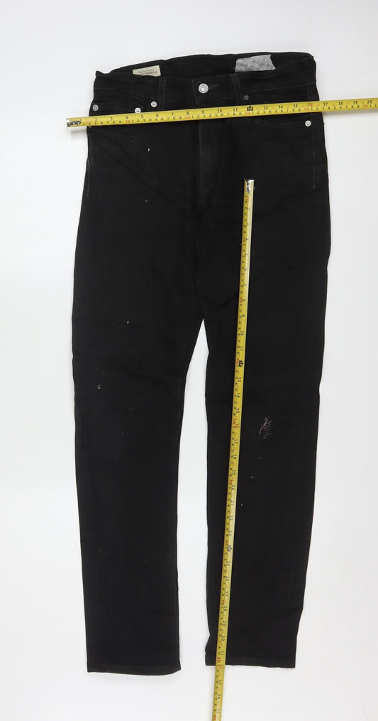 Levi's 511 Men's Black Slim Fit Stretch Denim Jeans W30 L32