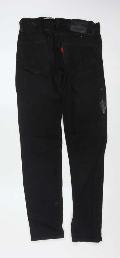 Levi's 511 Men's Black Slim Fit Stretch Denim Jeans W30 L32
