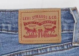 Levi's Women's Blue 28 Wedgie Straight High Rise Denim Jeans