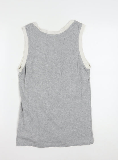 Adidas Men’s Grey XS Sleeveless Sports Tank Top