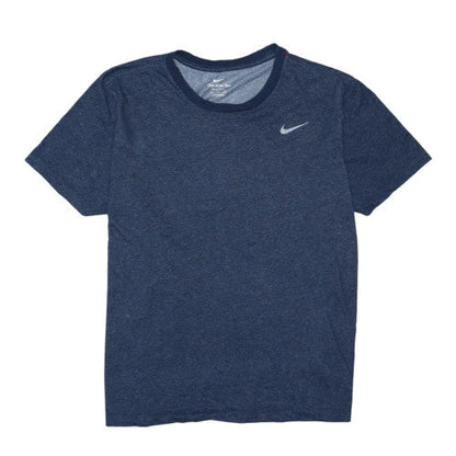 Nike Men's Blue Dri-Fit Crew Neck Short Sleeve T-Shirt XL