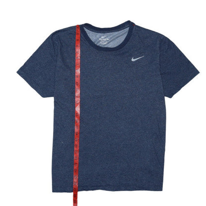 Nike Men's Blue Dri-Fit Crew Neck Short Sleeve T-Shirt XL