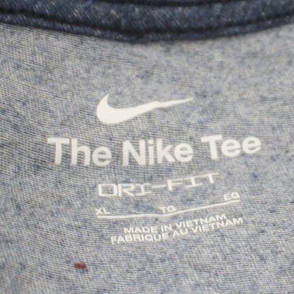 Nike Men's Blue Dri-Fit Crew Neck Short Sleeve T-Shirt XL