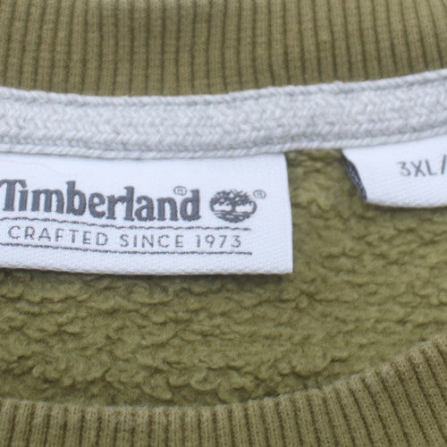 Timberland Men's Green 3XL Pullover Crew Neck Sweatshirt