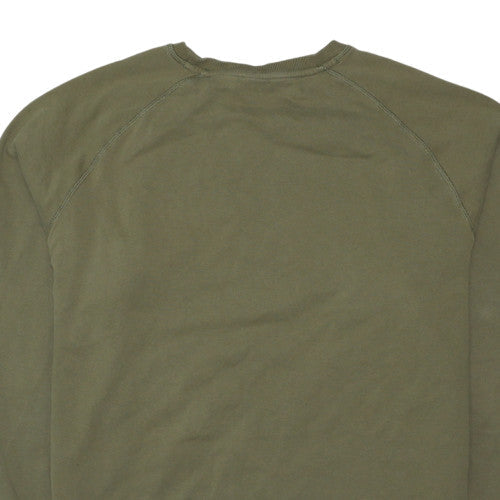 Timberland Men's Green 3XL Pullover Crew Neck Sweatshirt