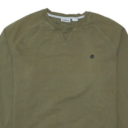 Timberland Men's Green 3XL Pullover Crew Neck Sweatshirt