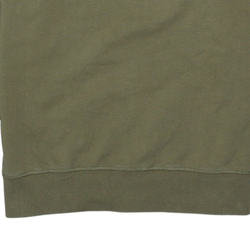 Timberland Men's Green 3XL Pullover Crew Neck Sweatshirt