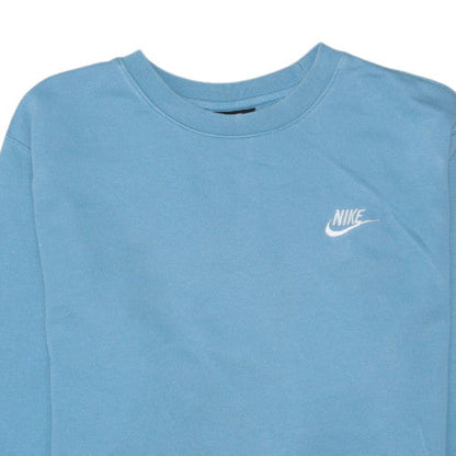 Nike Men's Blue XS Pullover Crew Neck Fleece Sweatshirt