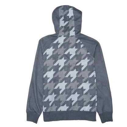 Hugo Boss Mens Grey XL Full Zip Hoodie with Logo