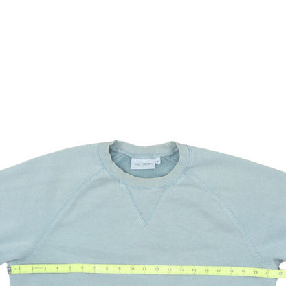 Carhartt Men's Blue Crew Neck Pullover Sweatshirt M