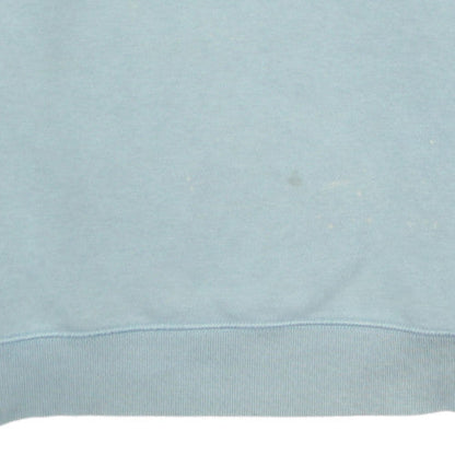 Carhartt Men's Blue Crew Neck Pullover Sweatshirt M
