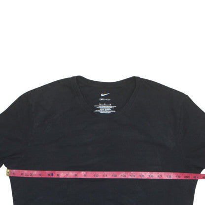 Nike Men's Black Dri-Fit Crew Neck Short Sleeve T-Shirt XL