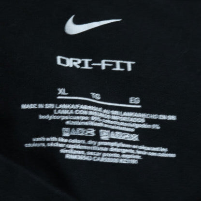Nike Men's Black Dri-Fit Crew Neck Short Sleeve T-Shirt XL