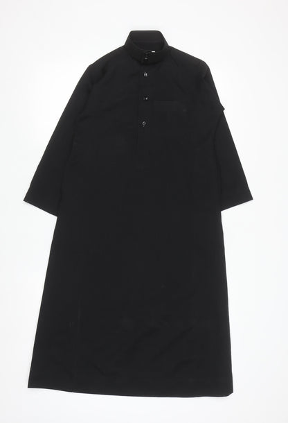 Al Haramain Women Black Long Sleeve Shirt Dress Size 14