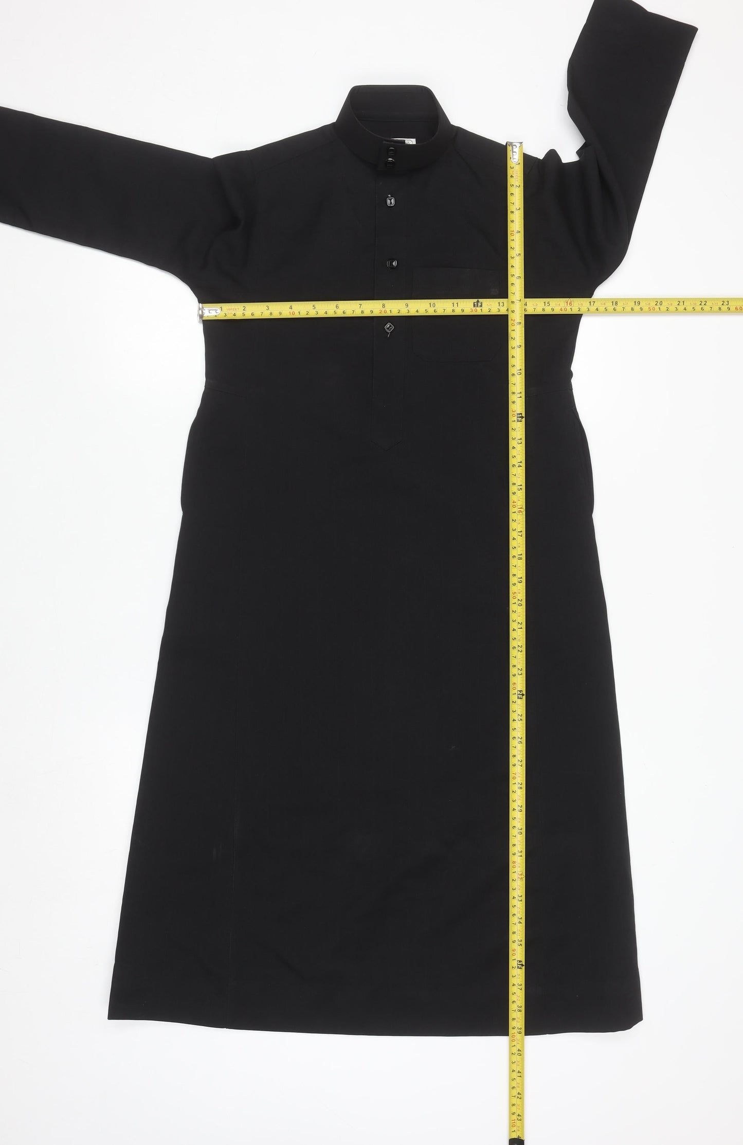 Al Haramain Women Black Long Sleeve Shirt Dress Size 14