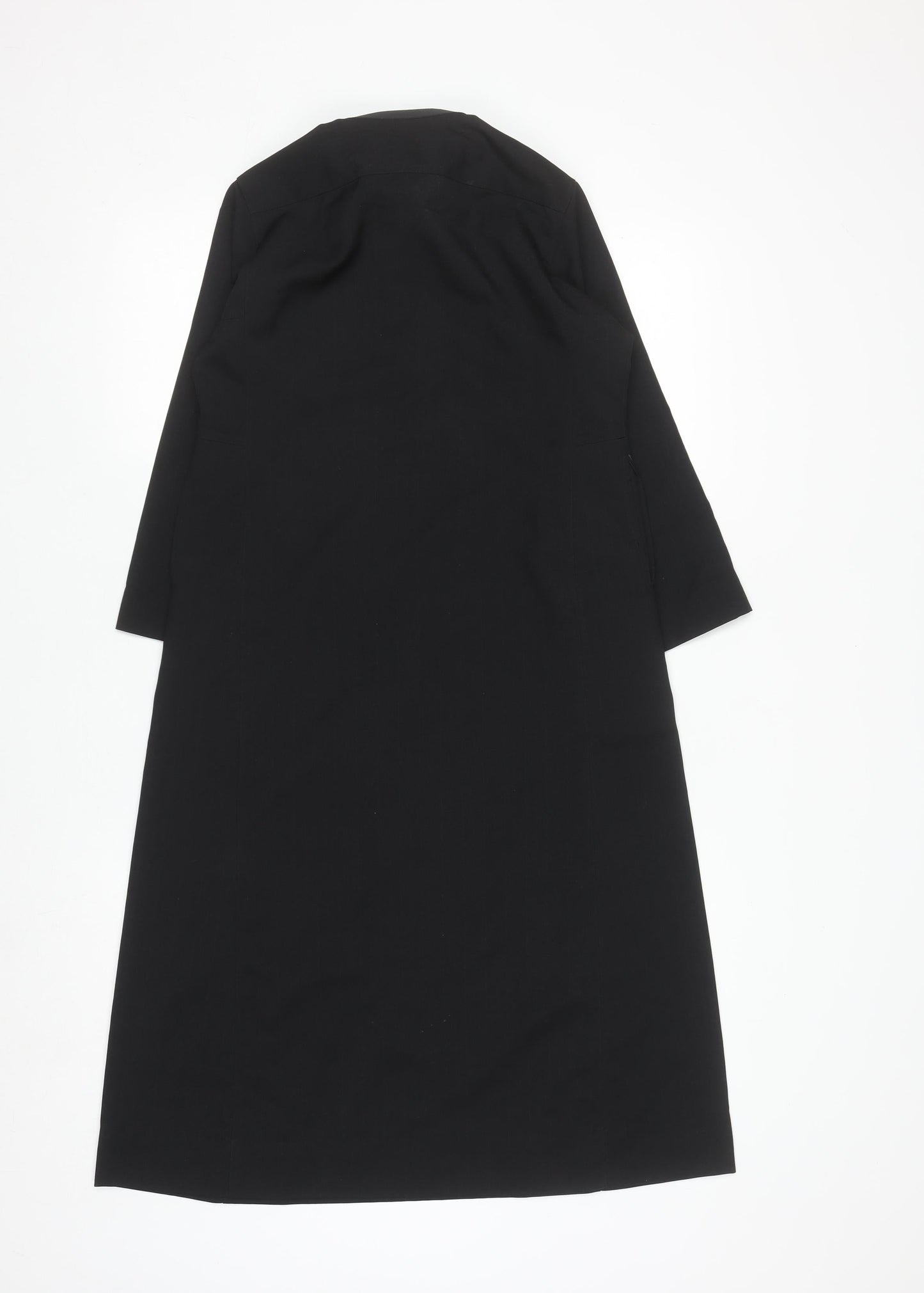 Al Haramain Women Black Long Sleeve Shirt Dress Size 14